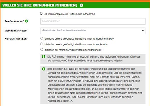 klarmobil Rufnummernmitnahme - Schritt für Schritt Anleitung