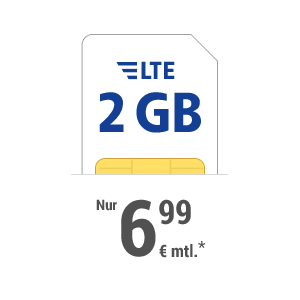 GMX All-Net Flat LTE 2 GB