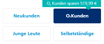 o2 Kombi Vorteile nutzen und beim o2 Free L sparen