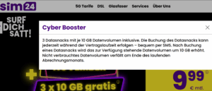 Drillisch Cyber Boost Aktion